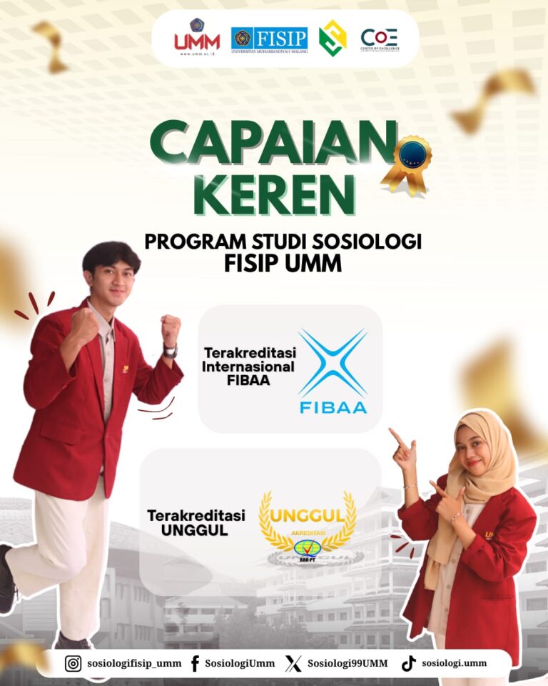 Program Studi Sosiologi FISIP UMM Raih Akreditasi Internasional FIBAA